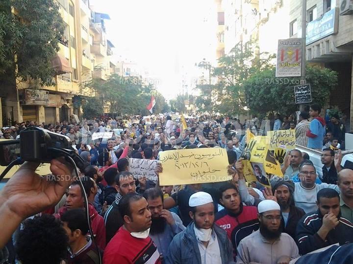 حلوان تستكمل انتفاضتها فى جمعة “لبيك أم الشهيد “