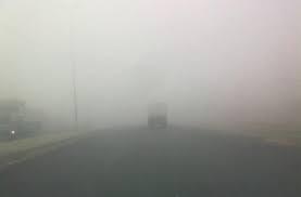 زحام مروري في طرق القاهرة والإسكندرية بسبب الشبورة المائية