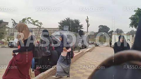 اقتحام أزهر بنات مدينة نصر عقب مسيرة للطالبات