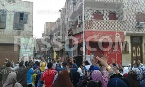 صور| مسيرة لرافضي الانقلاب تجوب شوارع قوص بـ”قنا”