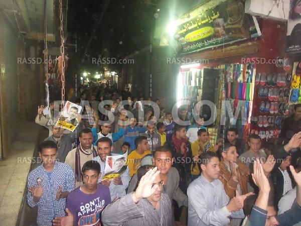 المنصورية تتظاهر في أسبوع “القصاص والاصطفاف”