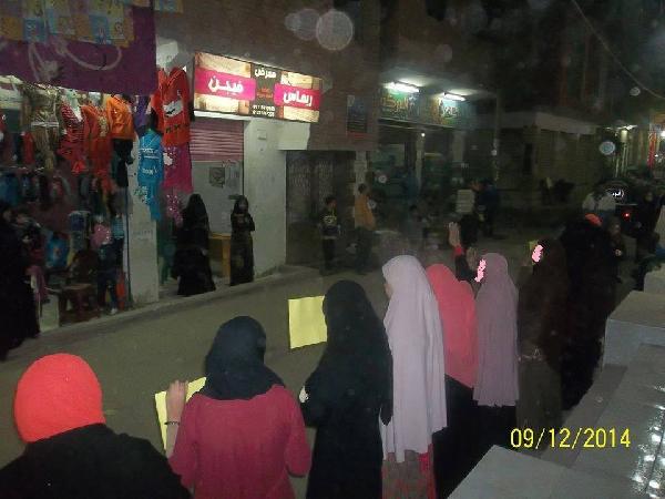 صور| “نساء” القليوبية يطالبن بالإفراج عن المعتقلات