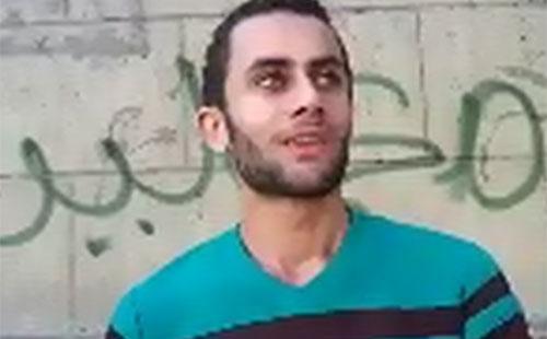 فيديو..شاهد عيان على مقتل طالب الهندسة يدلي بشهادته في النيابة