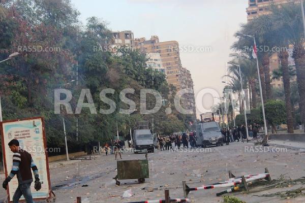 أمن الانقلاب يفرق تظاهرة لطلاب الأزهر