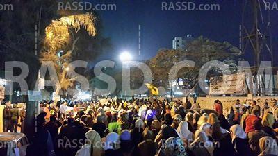 مسيرة بالمعادي تنديدا بممارسات الانقلاب