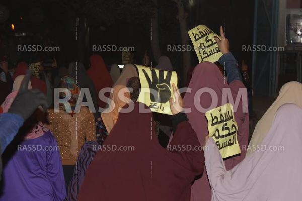 صور| مسيرتان بالقليوبية تنديدًا بالقمع الأمني للمتظاهرين