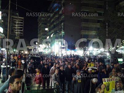 مسيرة بحلوان ضد الانقلاب العسكري