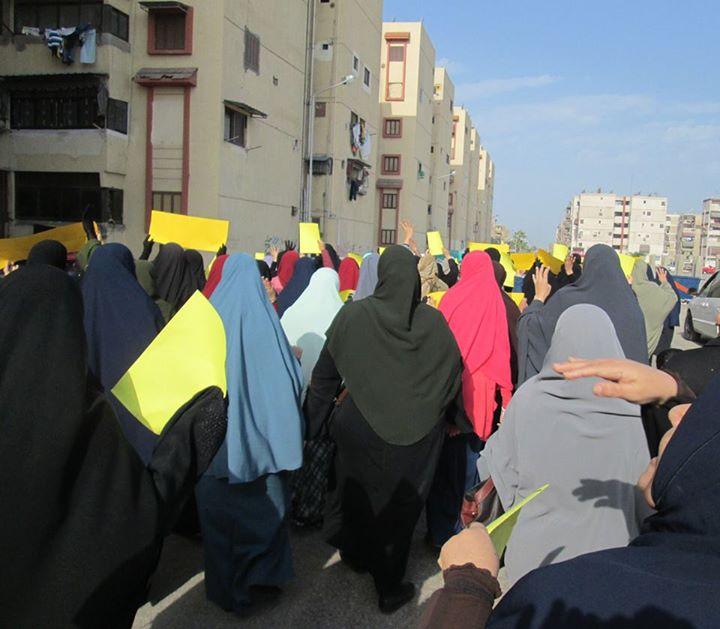 مسيرة في بورسعيد تطالب بالإفراج عن المعتقلين