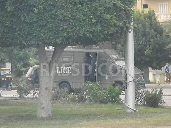 اعتداء أمن الانقلاب على مسيرة برج العرب بالغاز والخرطوش