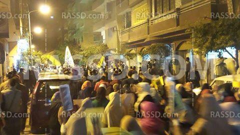 تظاهرتان ليليتان بالمعادي تنديدًا بحكم العسكر