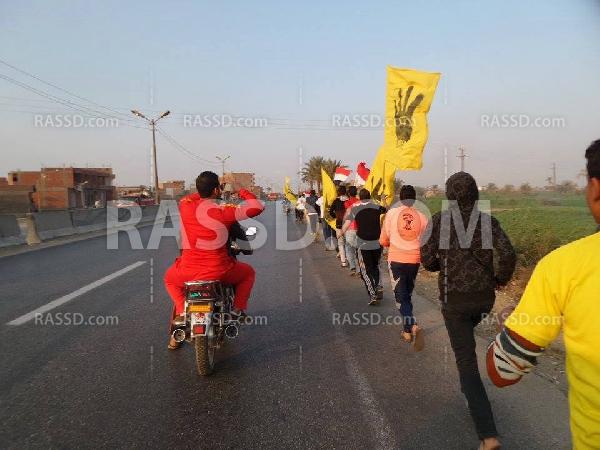 مارثون على طريق “القاهرة – الفيوم” لـ”ألتراس شباب الحرية”