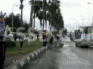 وقفة لنساء ضد الانقلاب بالاسكندرية