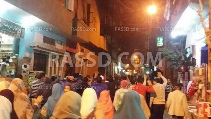 تظاهرة شبابية في أسيوط للتنديد ببراءة المخلوع