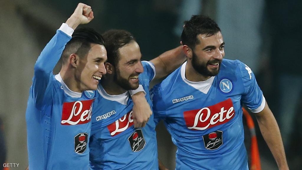 نابولي يفوز على فيرونا ويصعد لدور الـ8 في “كأس إيطاليا”