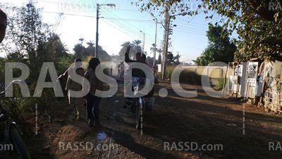 مسيرة بالدراجات البخارية ضدالانقلاب العسكري بقنا