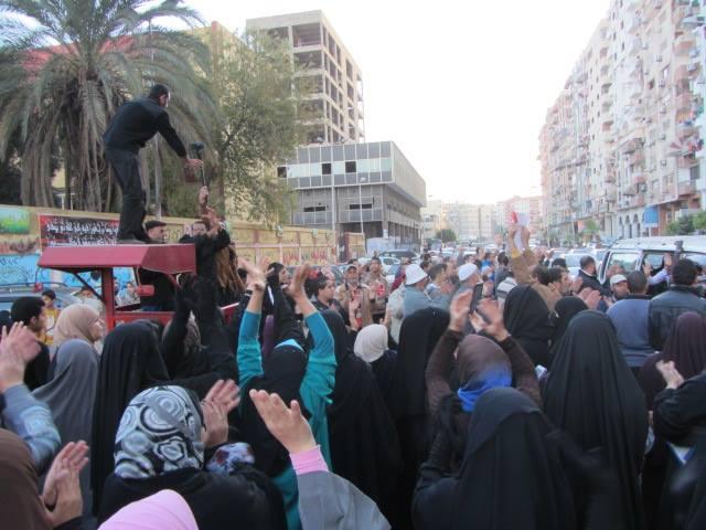 وقفة لتحالف دعم الشرعية ببورسعيد