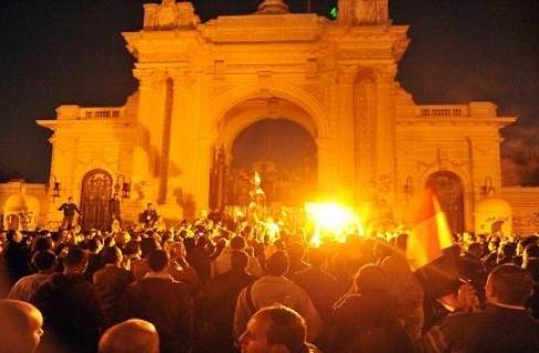 حبس 14 من مؤيدي الشرعية 6 أشهر في أحداث شغب قصر القبة