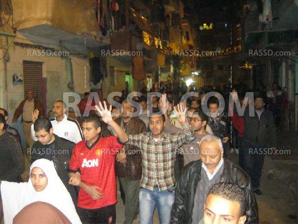 مسيرة بالورديان لمقاطعة “دستور العسكر”