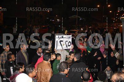 وقفة لتحالف دعم الشرعية ببورسعيد