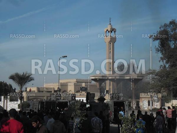 أمن الإنقلاب يواصل حصارالمدينة الجامعية لطلاب الأزهر