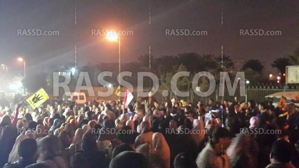 مسيرة ليلية بالمعادي ضد حكم العسكر