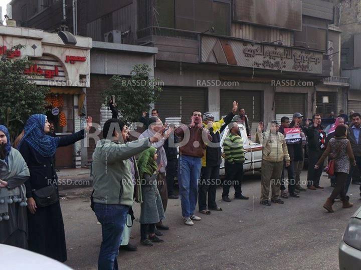 تظاهرة صباحية بالمهندسين ردا على قانون الإرهاب