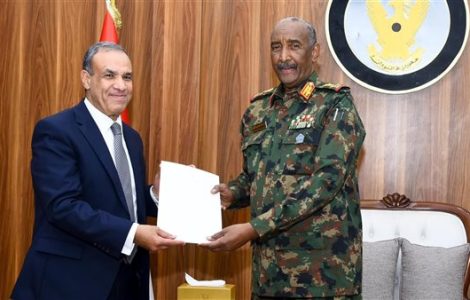 البرهان ورسالة السيسي