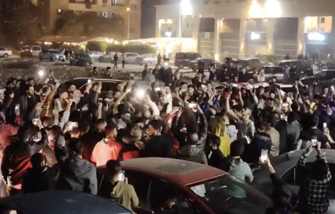 احتفالات السوريين في مصر